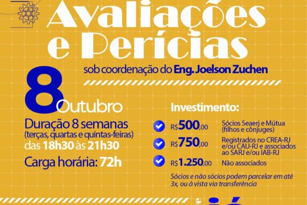 curso de avaliações e pericias