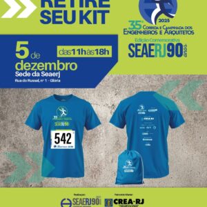 Retirada dos Kits para a 35ª Corrida e Caminhada