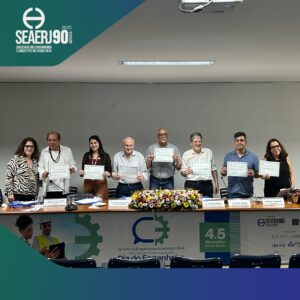 SEAERJ reforça compromisso com o futuro da engenharia e promove seminário em comemoração ao Dia do Engenheiro