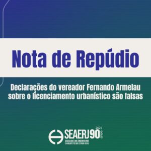 NOTA DE REPÚDIO – SEAERJ