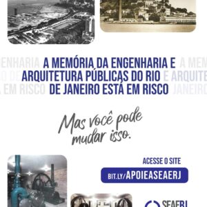SEAERJ lança campanha de arrecadação no Benfeitoria para preservar o legado da engenharia