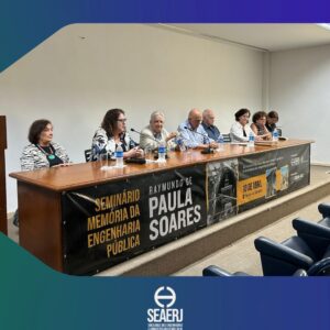 SEAERJ homenageia Raymundo de Paula Soares em seminário na sede