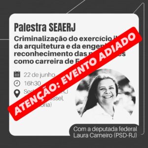 Atenção! Palestra Adiada