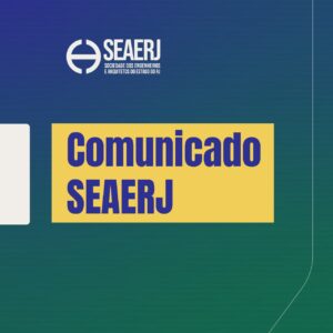 SEAERJ parabeniza o Sistema Confea/CREA/Mútua pela realização das eleições e deseja uma boa gestão aos eleitos