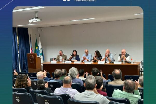 SEAERJ promove debate sobre valorização da engenharia e arquitetura e defesa das profissões como Carreiras de Estado